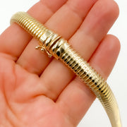 Buy 14K Solid Gold Snake Necklace